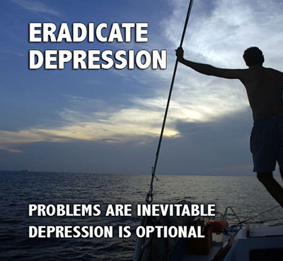 Eradicate depression - Positive Thinking Network - Positive Thinking Doctor - David J. Abbott M.D.