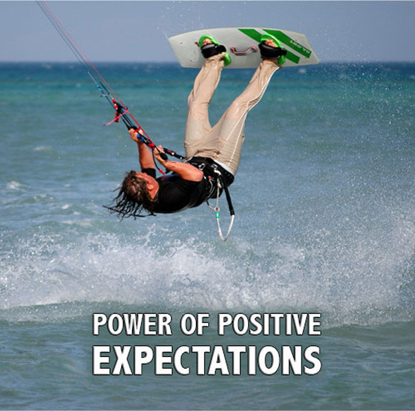 Power of positive expectations