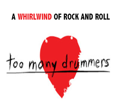 Too Many Drummers - indie band - a whilwind of rock and roll